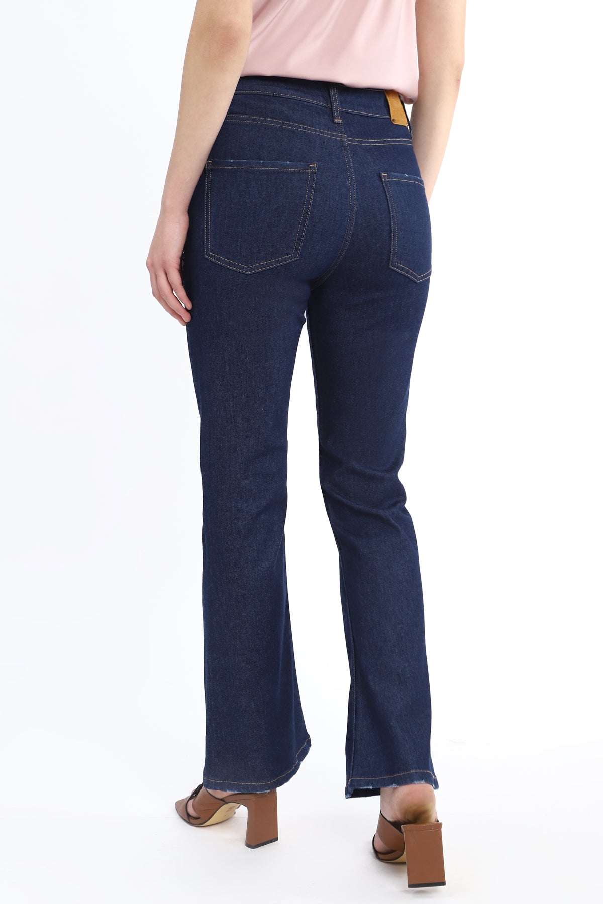 Classic Mid Wash Mom fit Jeans