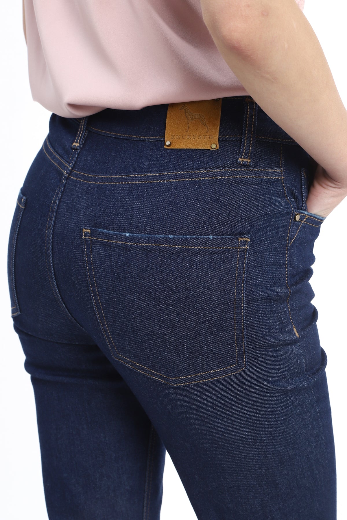 Classic Mid Wash Mom fit Jeans